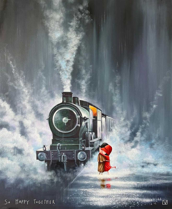 So Happy Together by Michael Abrams, limited edition print