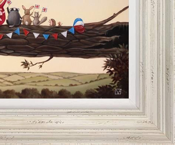 Jubilation by Michael Abrams, limited edition print, detail