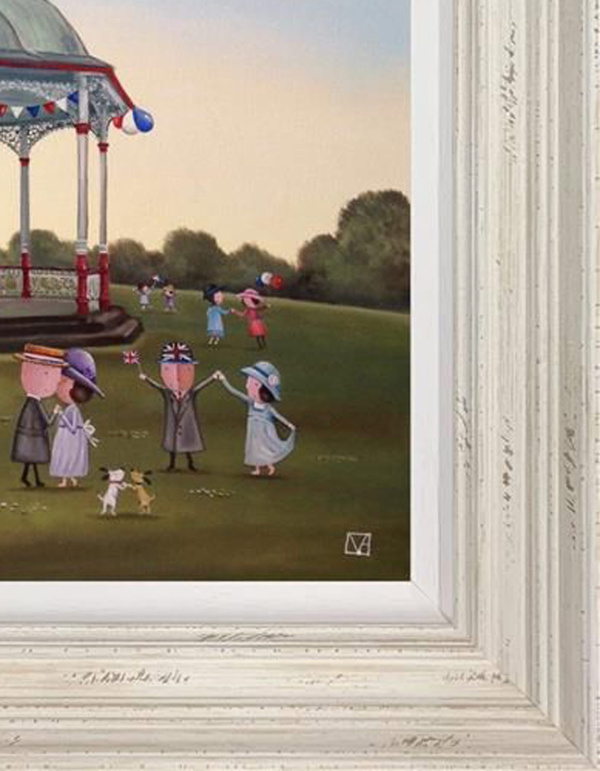 Good Times by Michael Abrams, limited edition print, detail