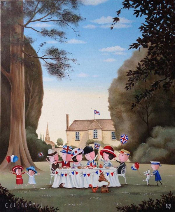 Celebrate by Michael Abrams, limited edition print