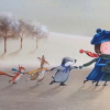 Perfect Harmony by Michael Abrams, limited edition print, detail