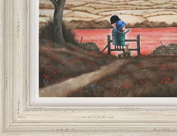 Wings Of Freedom by Michael Abrams, limited edition print, detail