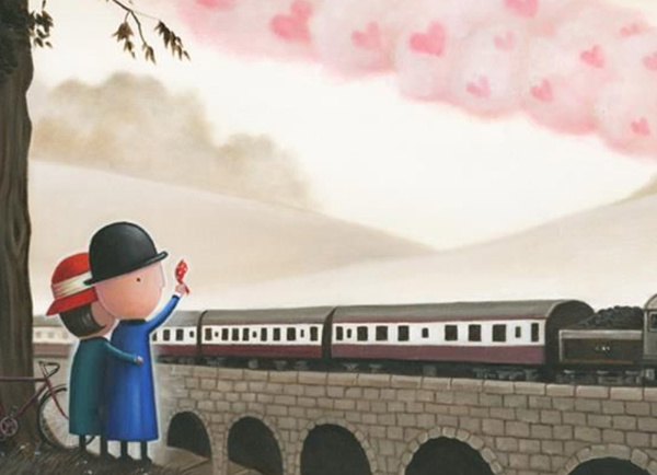 Love’s Journey by Michael Abrams, limited edition print, detail