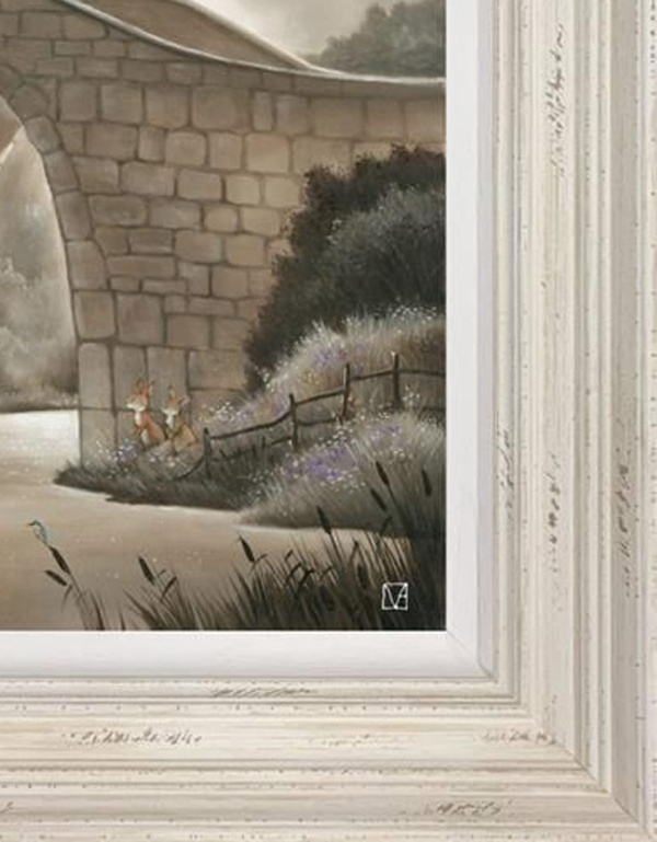 Hooked On Love by Michael Abrams, limited edition print, detail