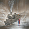 Hopelessly In Love by Michael Abrams, limited edition print