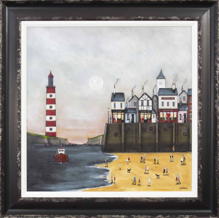 Lighthouse Lagoon (Original) by Sean Durkin