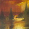 Into The Light (Original) by Hiroko Lewis, original painting