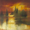 Into The Light (Original) by Hiroko Lewis, original painting