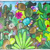 Paradise by Ilenia Rosati, original painting