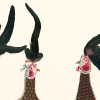 Holding Court by Anna Wright, limited edition print, detail