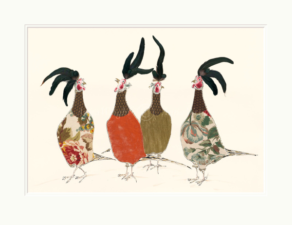 Holding Court by Anna Wright, limited edition print