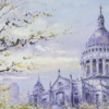 St Paul’s Cathedral by Henderson Cisz, original painting