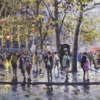St Paul’s Cathedral by Henderson Cisz, original painting