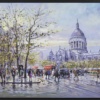 St Paul’s Cathedral by Henderson Cisz, original painting