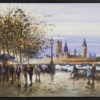 View Of Westminster From The South Bank by Henderson Cisz, original painting