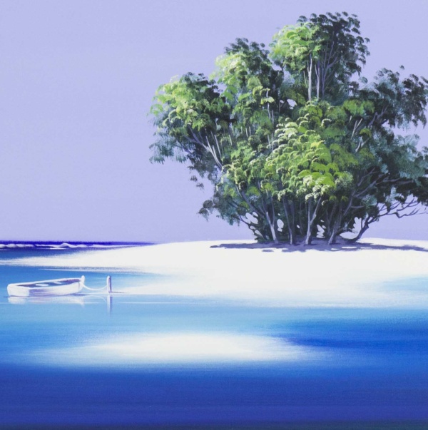 Paradise Beach by Henderson Cisz, original painting