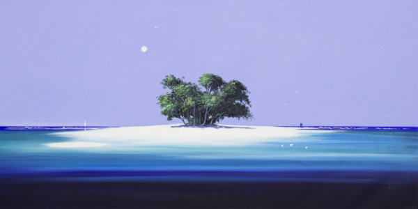 Island Stroll by Henderson Cisz, original painting