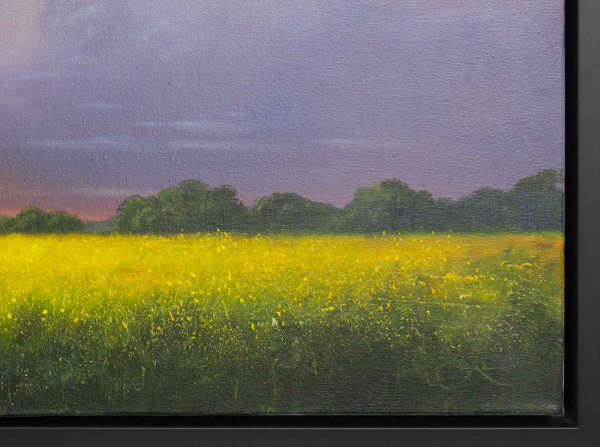 Summer Storm by Ben Payne, original painting, detail