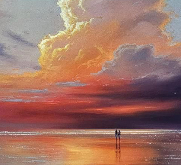 Fair Skies Ahead by Ben Payne, limited edition print, detail