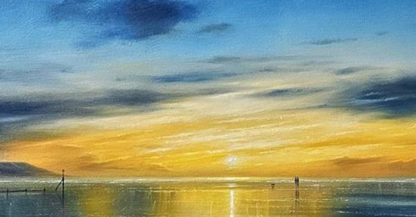 Low Sun To The West by Ben Payne, limited edition print, detail