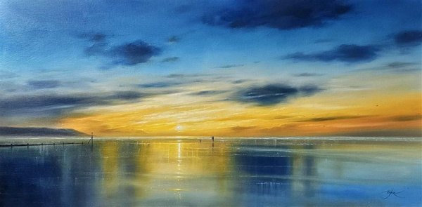 Low Sun To The West by Ben Payne, limited edition print