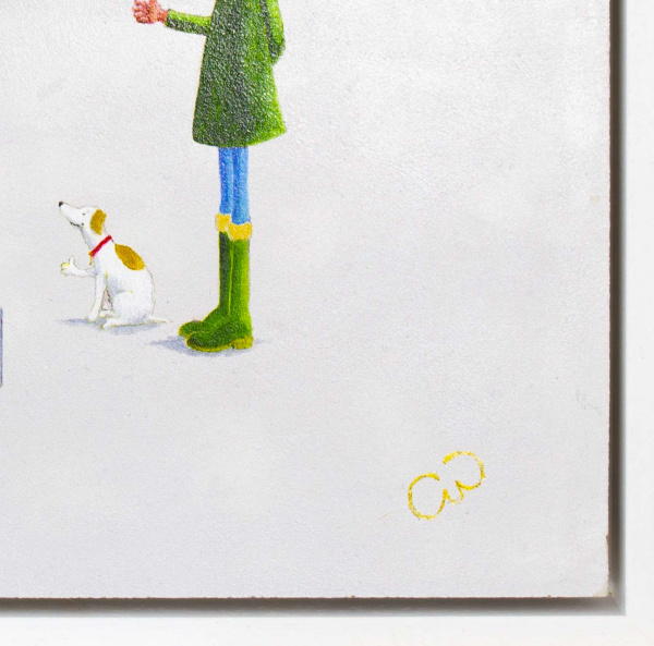Thumbs Up (Original) by Chris Ross Williamson, original painting