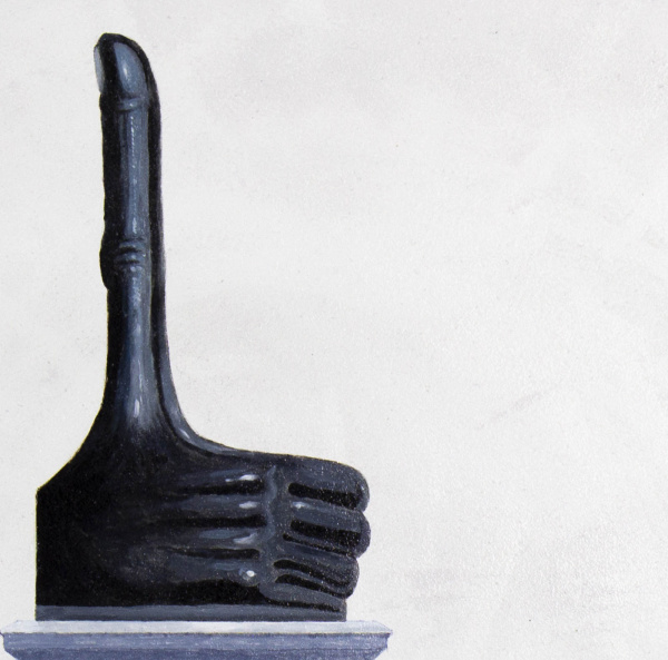 Thumbs Up (Original) by Chris Ross Williamson, original painting
