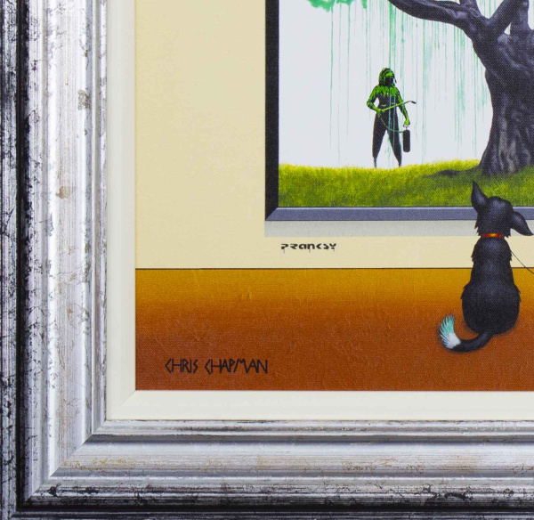 Green Tail by Chris Chapman, limited edition print