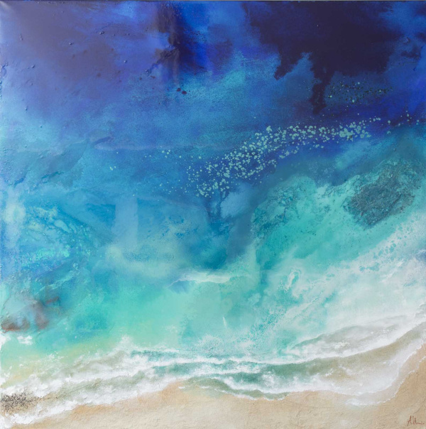 Cala Moll, Mallorca by Ana Ortiz, original painting