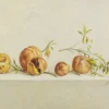 Pomegranates Resting by Juan Antonio Domínguez, original painting