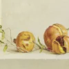 Pomegranates Resting by Juan Antonio Domínguez, original painting