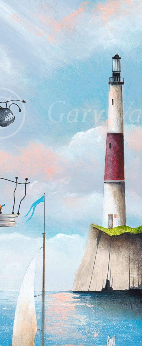 Moby Dick by Gary Walton, limited edition print, detail