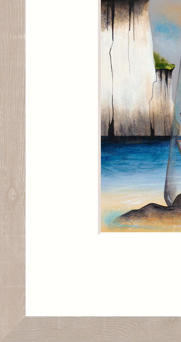 Ship In A Bottle by Gary Walton, limited edition print, detail