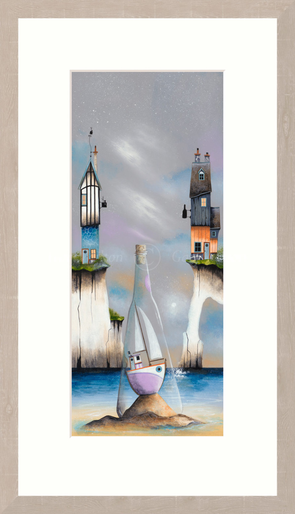 Ship In A Bottle by Gary Walton, limited edition print