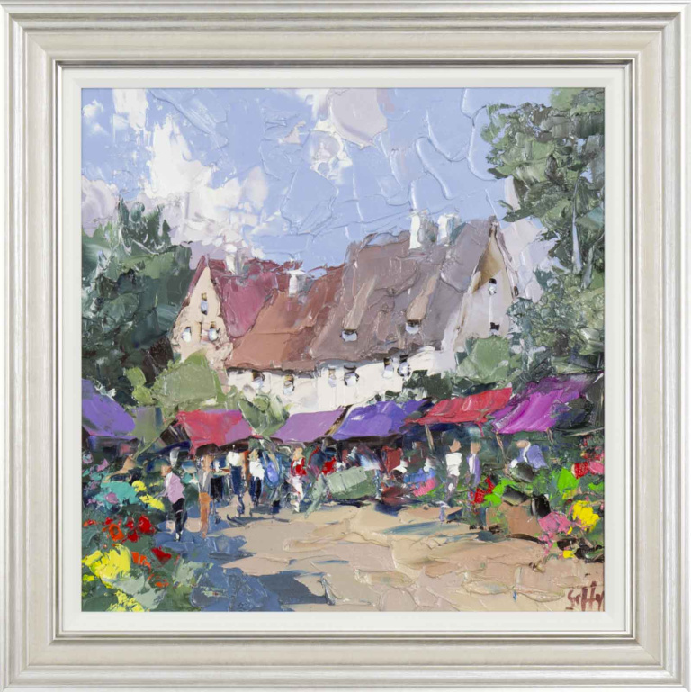 Sunday Market by Frank Getty