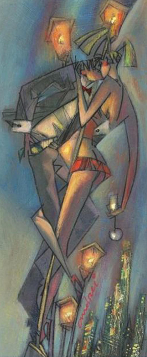 Lampadaire Amour by Andrei Protsouk, limited edition print