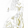 Lord and Lady I – Line Study by Andrei Protsouk, limited edition print