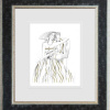 Lord and Lady III – Line Study by Andrei Protsouk, limited edition print