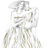 Lord and Lady III – Line Study by Andrei Protsouk, limited edition print