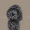 Best Behaviour, Cockapoo by Nicky Litchfield, limited edition print