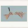 Brief Encounter, Hares by Nicky Litchfield, limited edition print