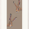 Rascals, Hares Playing by Nicky Litchfield, limited edition print