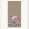 Village Gossip, Piggy by Nicky Litchfield, limited edition print