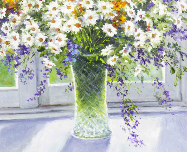A Gift To You by Gerhard Nesvadba, original painting