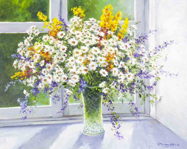 A Gift To You by Gerhard Nesvadba, original painting
