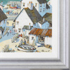 Back For The Day by Alan Smith, original painting, detail