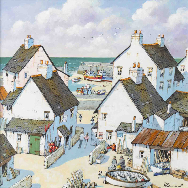 Back For The Day by Alan Smith, original painting
