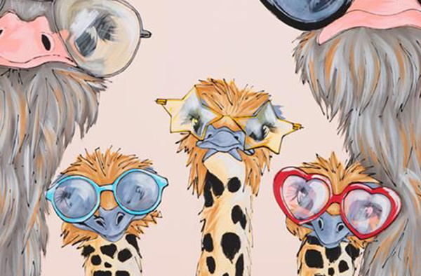 Summer Holiday by Amy Louise, limited edition print, detail