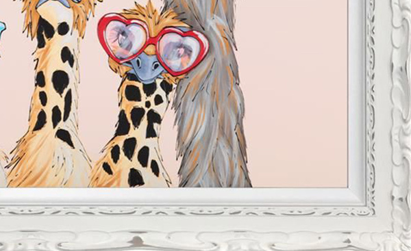 Summer Holiday by Amy Louise, limited edition print, detail