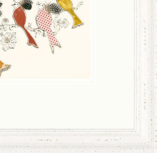 Bird Song by Anna Wright, limited edition print, detail